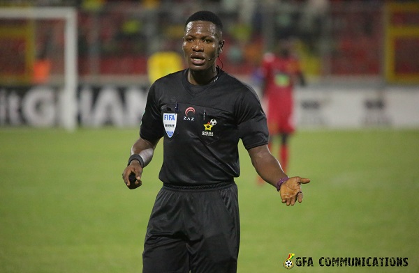 Referee Daniel Laryea will handle today's clash
